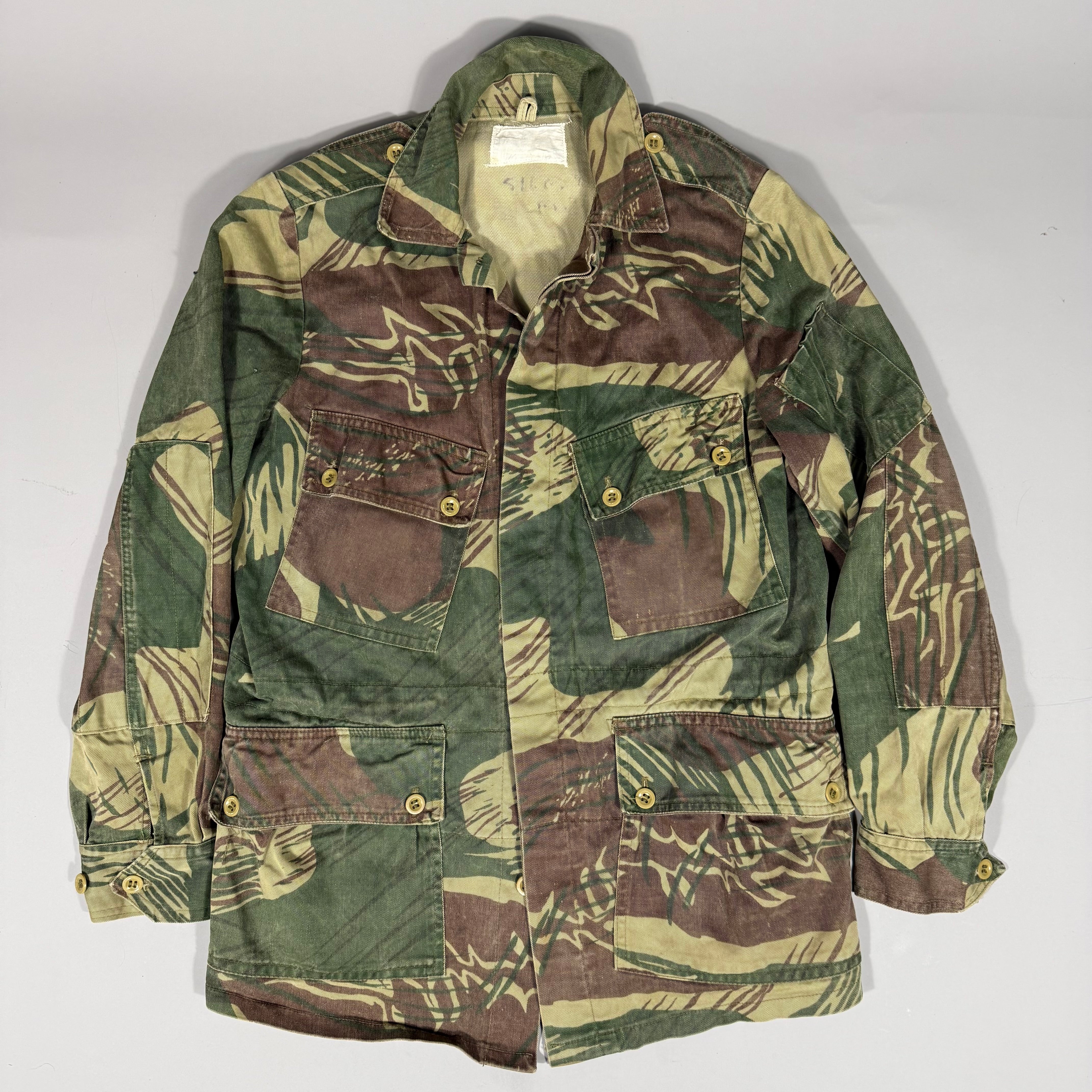 Bush War Rhodesian Brushstroke Bush Jacket - Second Pattern ...
