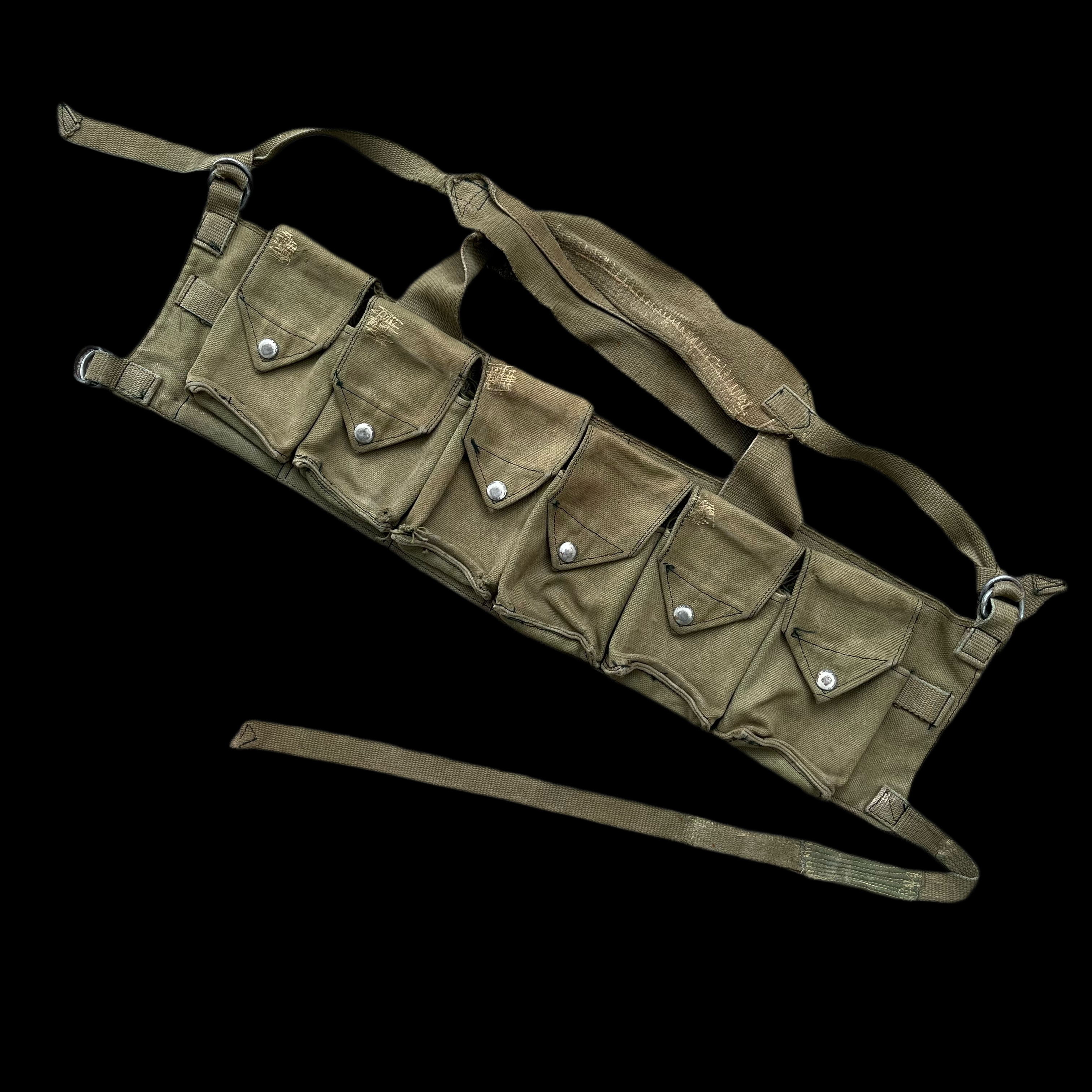 Rhodesian Six-Cell Combat Chest Rig – Expedition Antiques