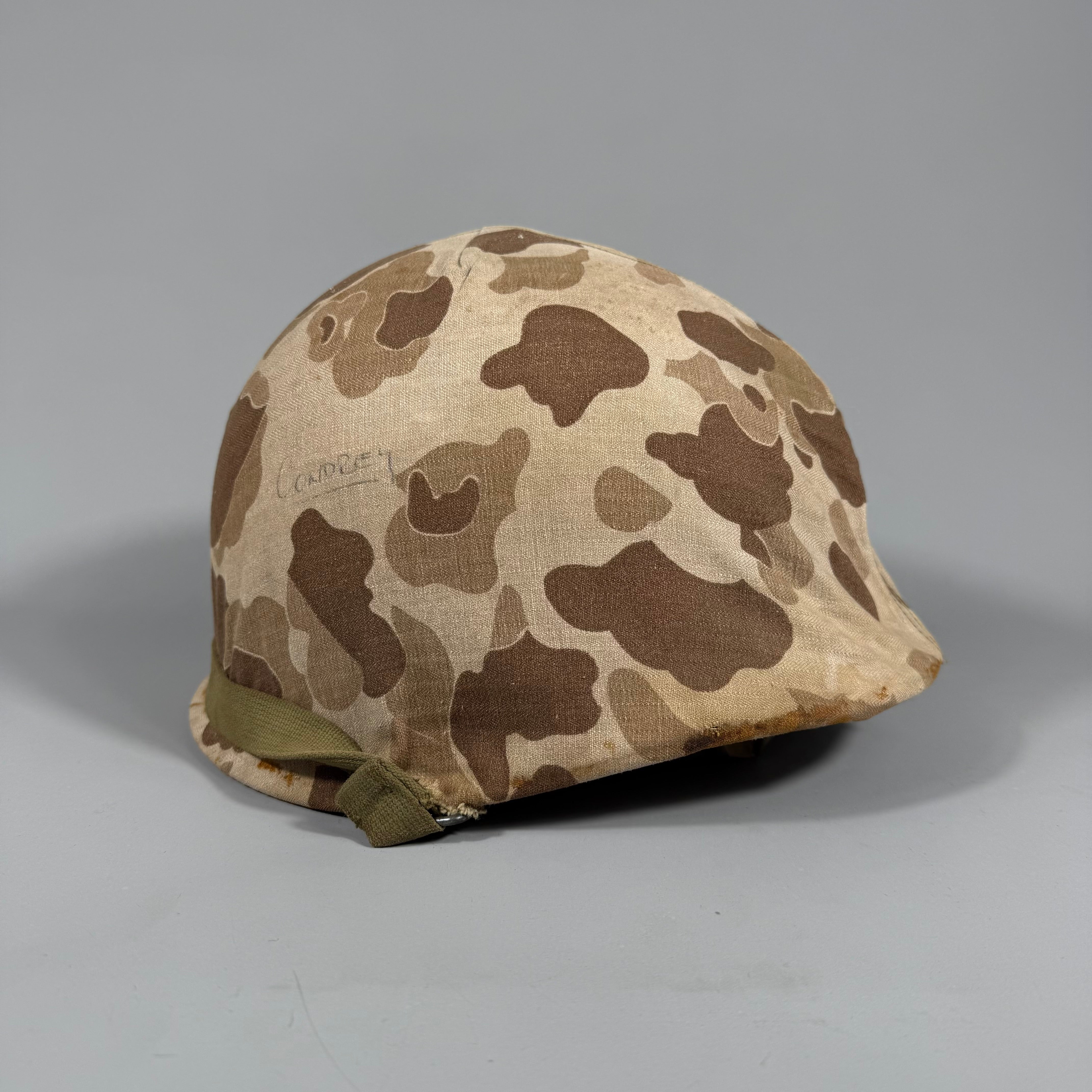Colonel Helment Sticker WWII - Korean War USMC Colonel’s Helmet Grouping – Expedition Antiques