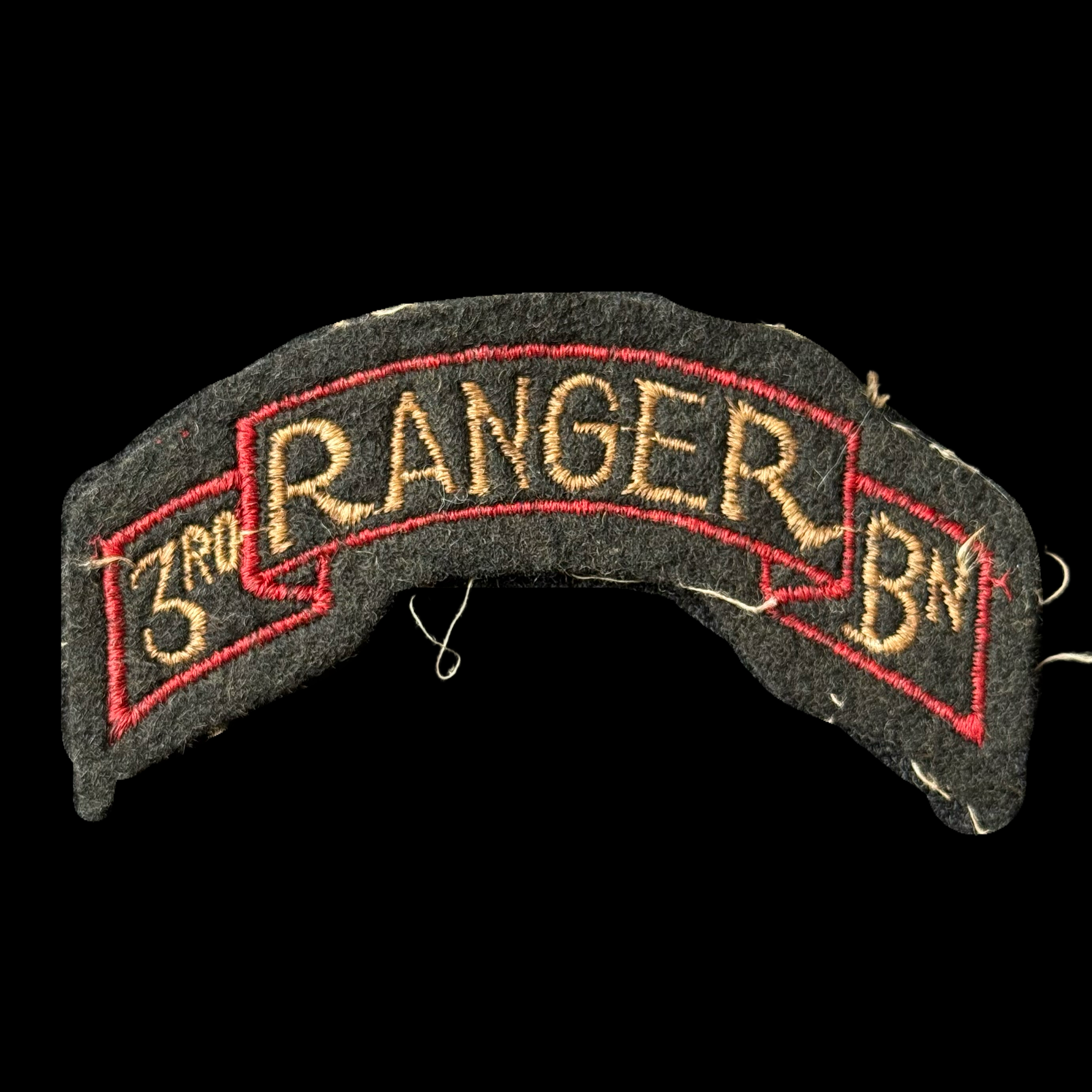 Empty Ranger Scroll WWII US Army 3rd Ranger Battalion Scroll – Expedition Antiques
