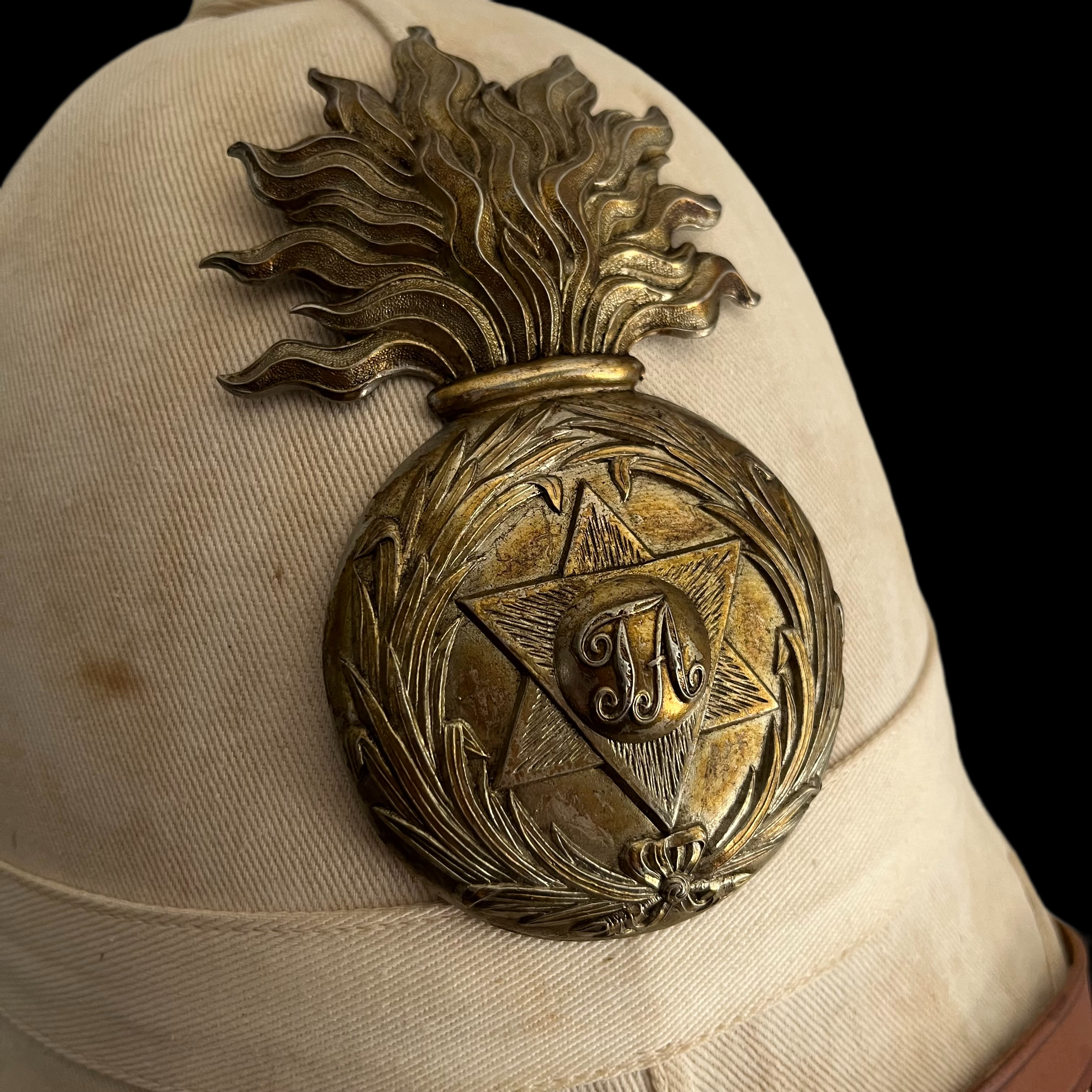 1877 Pattern British Foreign Service Sun Helmet Tobago