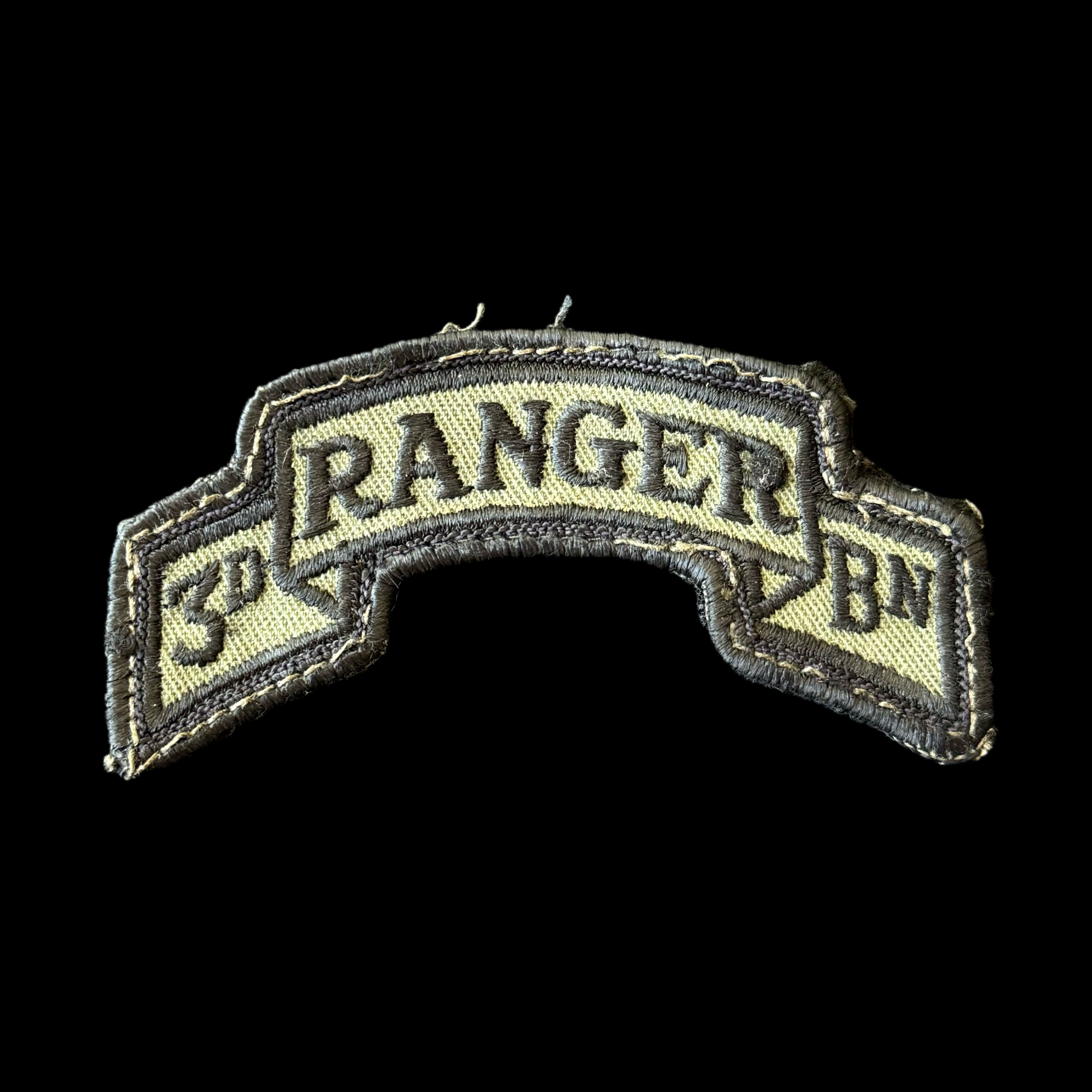 3d Ranger Scroll Vintage US Army 3D Ranger Battalion Subdued Scroll SSI – Expedition ...