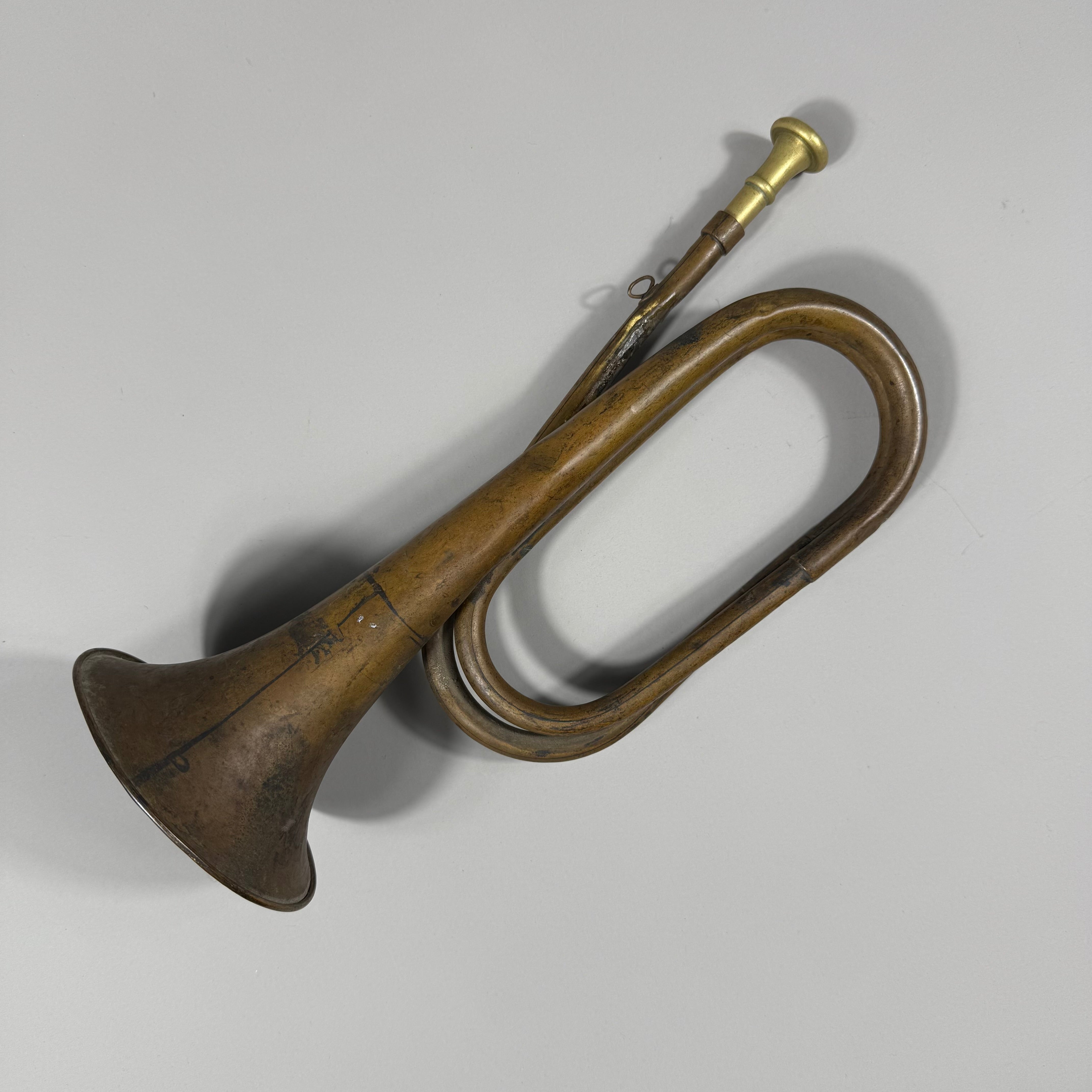 Bugeles Korean War USGI Captured Chinese Brass Bugle – Expedition Antiques